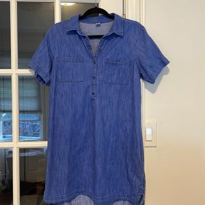 Denim Dress // Old Navy // size: L